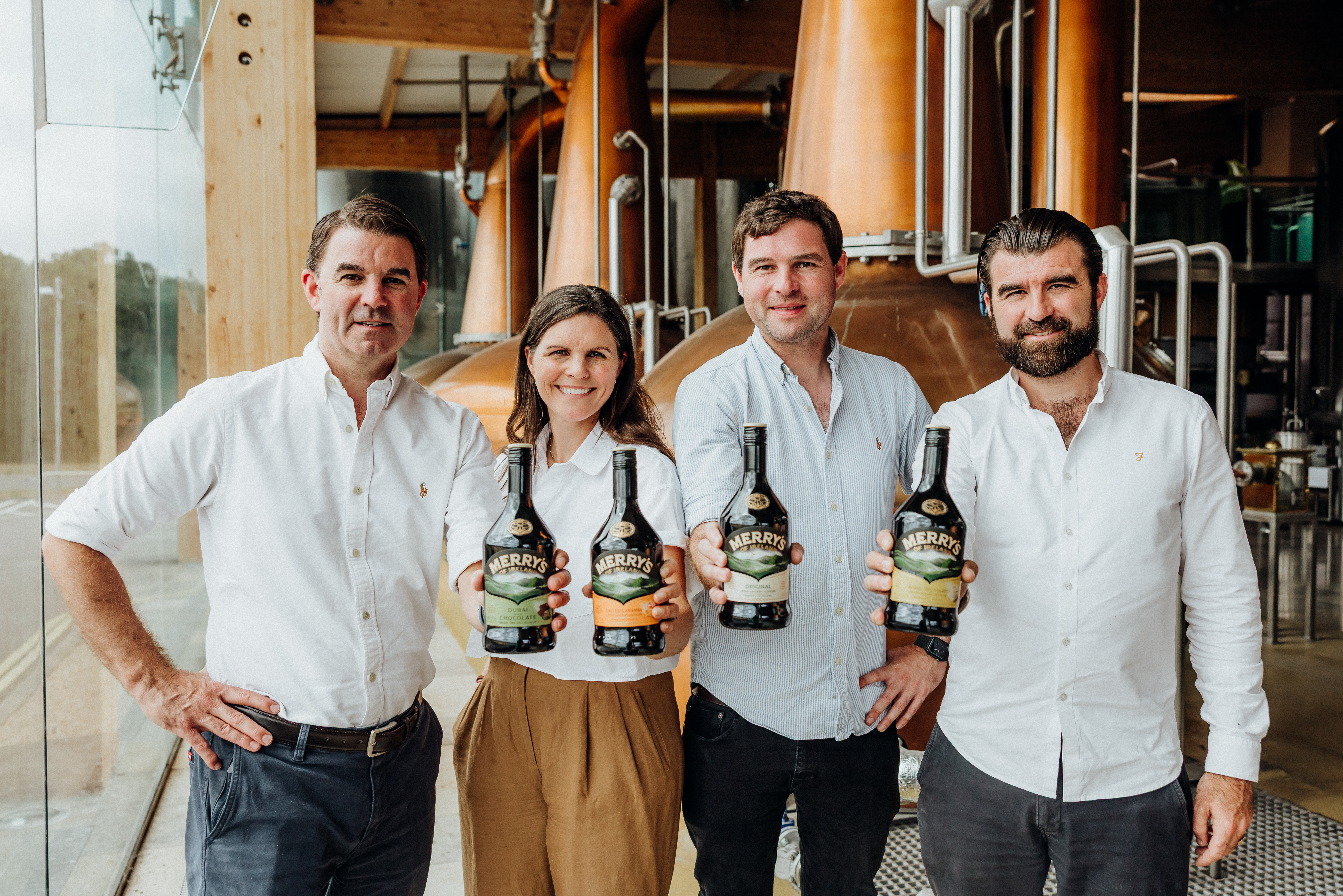 Merry's Irish Cream Liqueur — Merry's Irish Cream Liqueur Introduces Updated Bottle Design