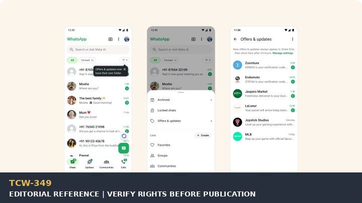 WhatsApp — WhatsApp Tests a Separate Inbox for Offers and Business Updates