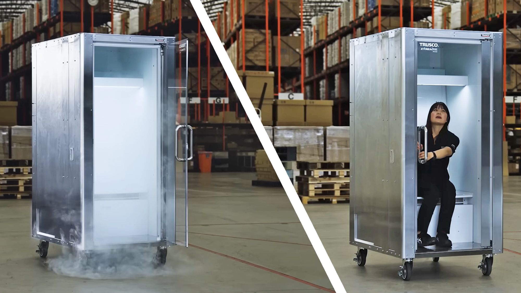 Trusco Nakayama — Portable Cooling Unit Offers Relief from Extreme Heat in Japan